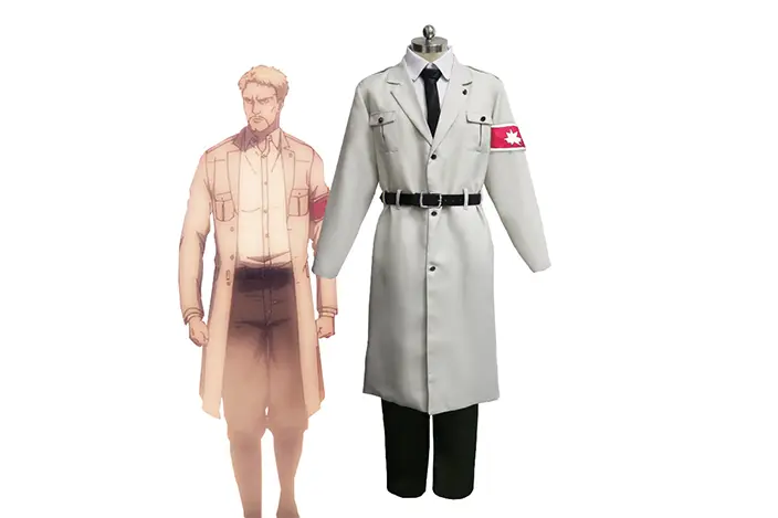 zeke jaeger aot cosplay costume
