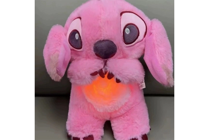 Four Speed Airbag Sound Light Breathing Plush Toy Stitch