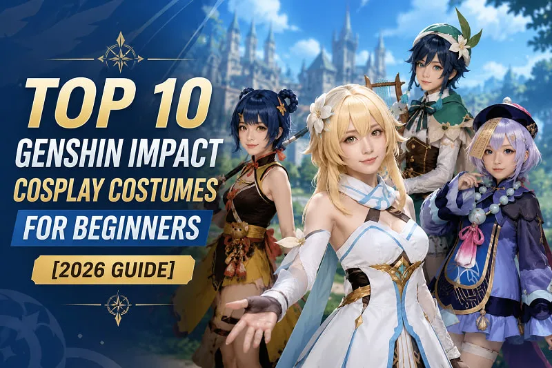 Top 10 Genshin Impact Cosplay Costumes for Beginners [2026 Guide]